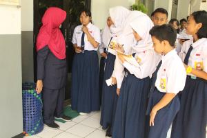 Kunjungan dari SMP 41 Jakarta
